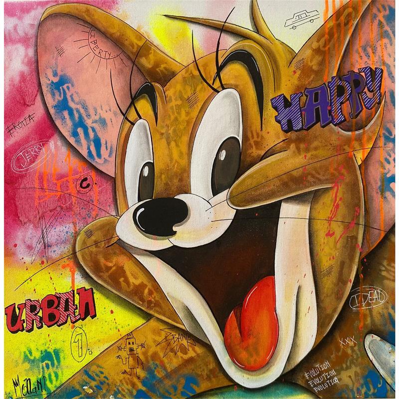 Painting Jerry by Molla Nathalie  | Painting Pop-art Pop icons