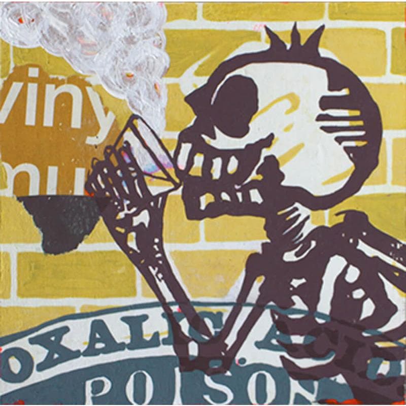 Painting Poison by Kano Okuuchi | Painting Pop art Mixed Pop icons
