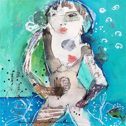 Painting With fishes by Boix Bernardini Empar | Painting Figurative Acrylic Life style, Pop icons