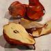 Peinture Pear party par Ulrich Julia | Tableau Figuratif Scènes de vie Natures mortes Bois Huile