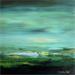 Painting Shimmer by Talts Jaanika | Painting Abstract Landscapes Marine Acrylic