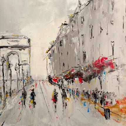 Painting Champs-Elysées by Raffin Christian | Painting