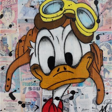 Painting DONALD PILOTE by M. | Painting Pop art Pop icons