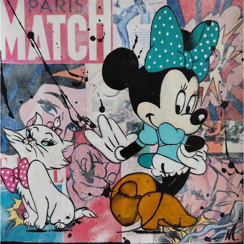 Gemälde COUV DE MATCH von Marie G.  | Gemälde Pop-Art Pop-Ikonen
