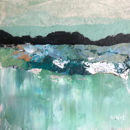 Painting Rivages by Escolier Odile | Painting  Acrylic, Mixed Landscapes