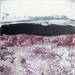 Painting De loin en loin by Escolier Odile | Painting Abstract Cardboard Acrylic Sand