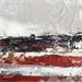 Gemälde Une lumière au loin von Escolier Odile | Gemälde Abstrakt Pappe Acryl Sand