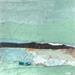 Gemälde Le vent murmure von Escolier Odile | Gemälde Abstrakt Pop-Ikonen Pappe Acryl Sand
