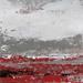 Gemälde Grand large von Escolier Odile | Gemälde Abstrakt Pappe Acryl Sand