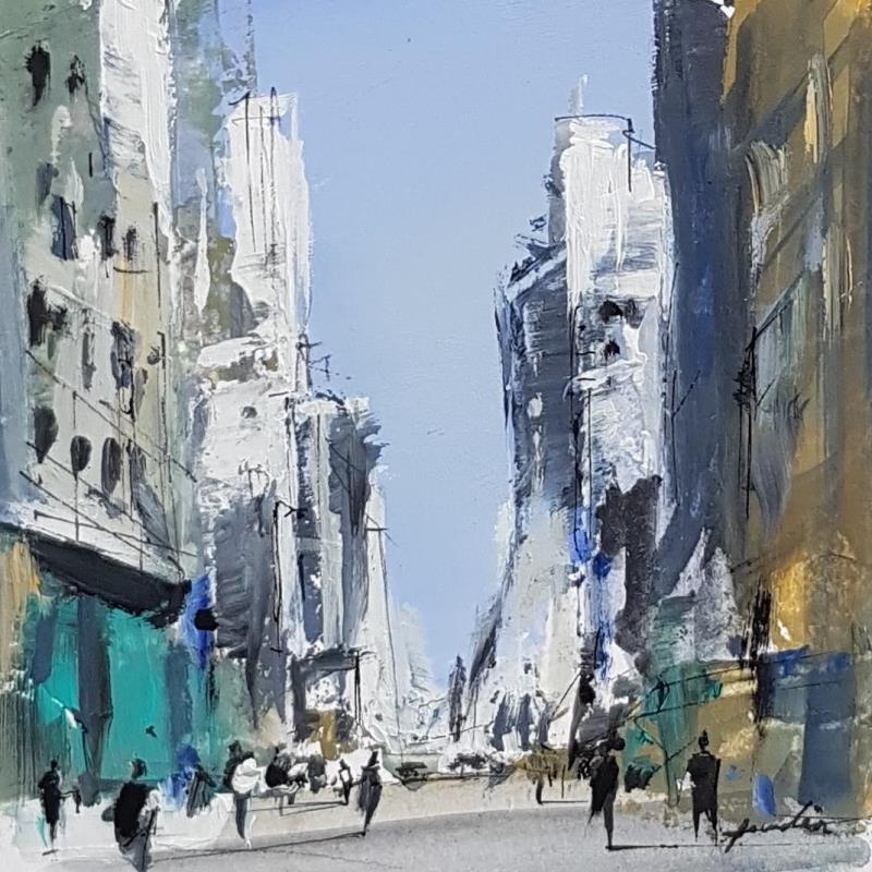Painting VILLE by Poumelin Richard | Painting Figurative Urban Oil