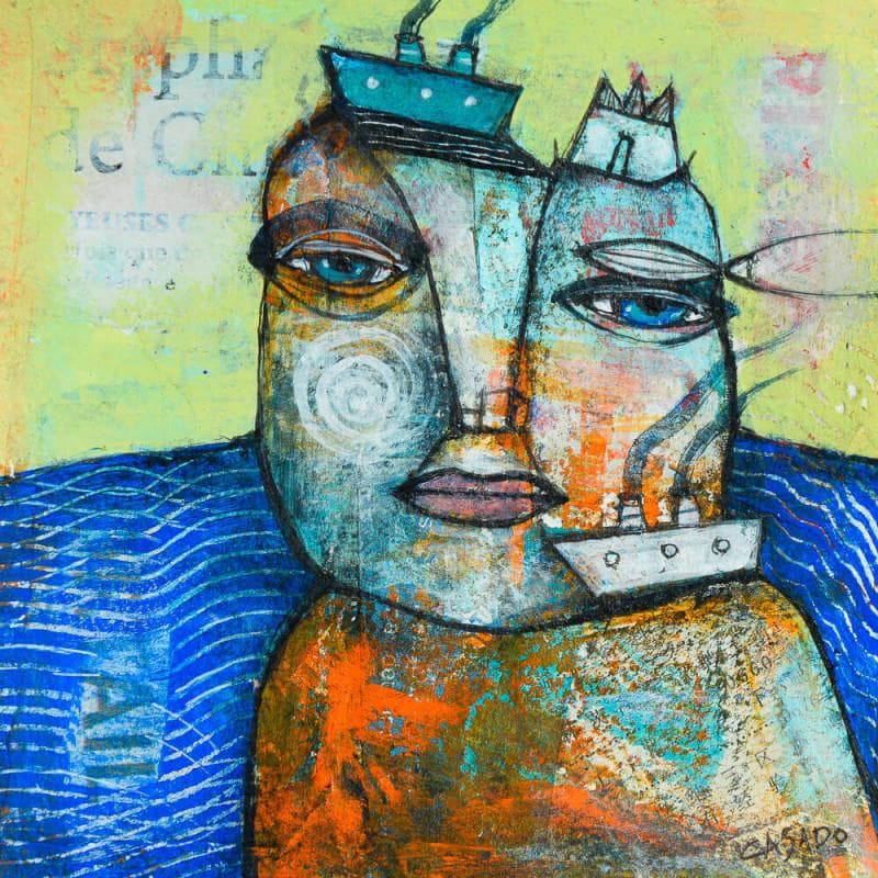 Painting Marino by Casado Dan  | Painting Raw art Portrait Life style