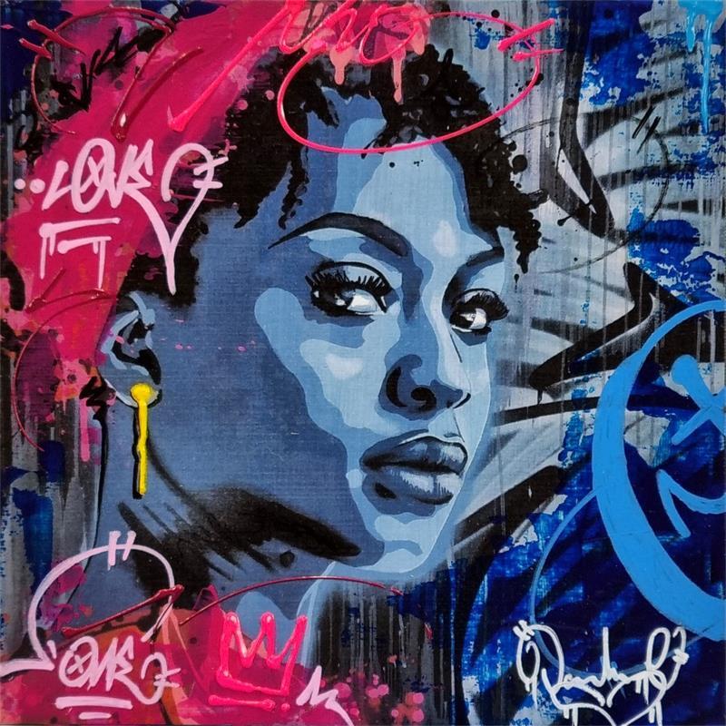 Painting F2.7 by Dashone | Painting Street art Graffiti Pop icons, Portrait