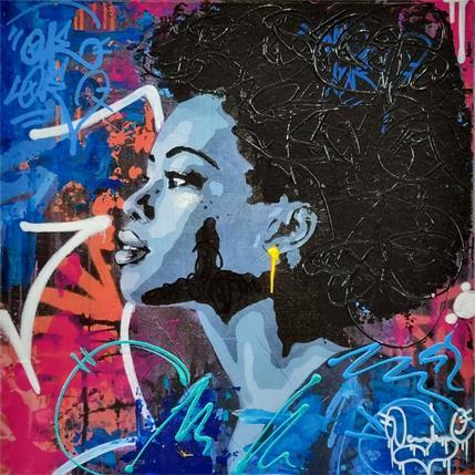 Peinture F2.8 par Dashone | Tableau Street Art Graffiti Portraits