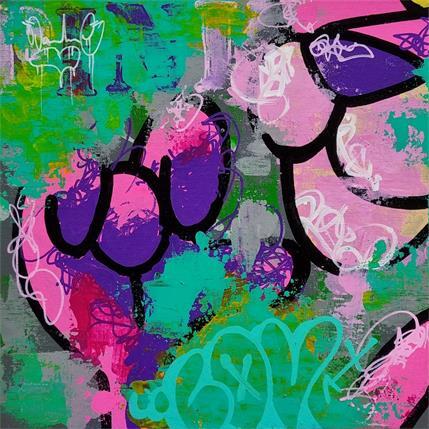 Gemälde F3.8 von Dashone | Gemälde Street-Art Graffiti, Mischtechnik Pop-Ikonen