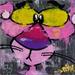 Peinture F4.2 par Dashone | Tableau Street Art Icones Pop Graffiti
