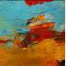 Gemälde Landscape von Virgis | Gemälde Abstrakt Minimalistisch Öl