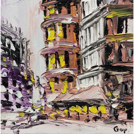 Painting #7 Old city by Goy Gregory | Painting Figurative Oil Urban