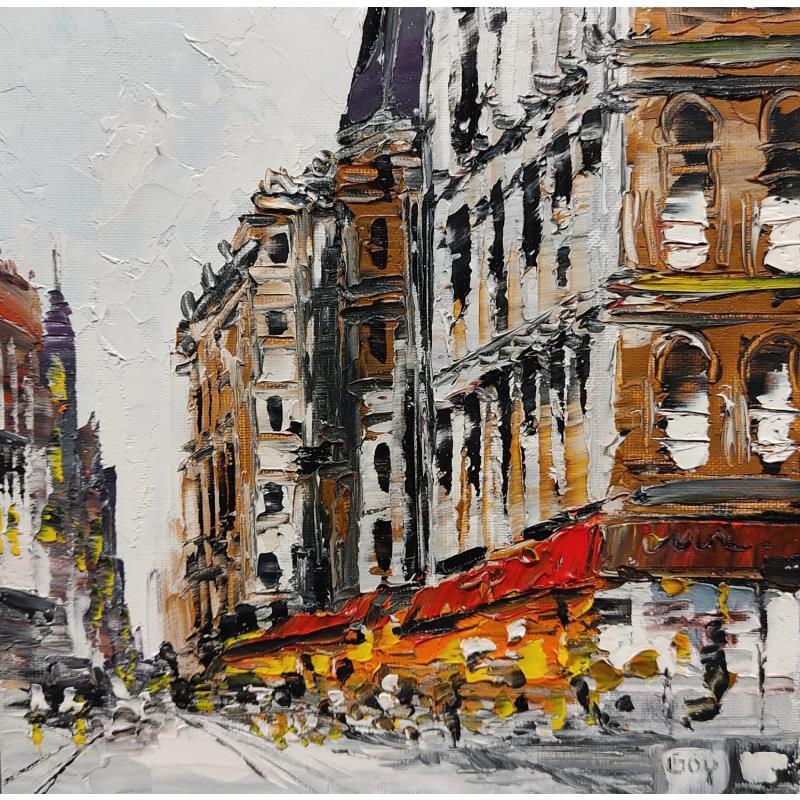 Painting #2 City Lights by Goy Gregory | Painting Figurative Urban Oil
