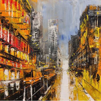 Painting #10 New York  by Goy Gregory | Painting Figurative Oil Urban