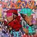 Painting 34 by Reyes | Painting Street art Graffiti Pop icons