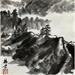 Painting Montagne noire by Tayun | Painting Figurative Mixed Landscapes
