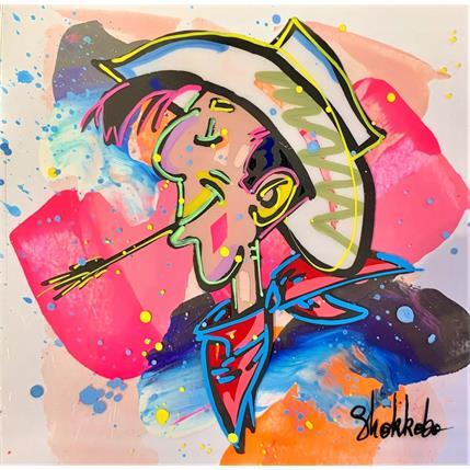 Painting Lucky Luke 384a by Shokkobo | Painting Pop art Mixed Pop icons