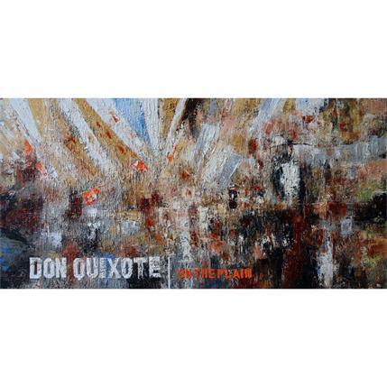 Painting Don Quichotte sergio Leone by Reymond Pierre | Painting Abstract Oil Life style