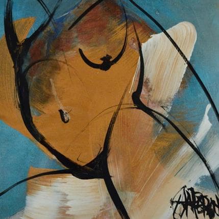 Painting Agenda 7 by Chaperon Martine | Painting Figurative Mixed Nude