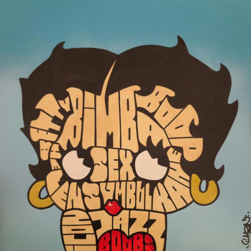Painting BETTY BOOP by Cmon | Painting Pop-art Pop icons