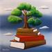Peinture Wisdom tree par Trevisan Carlo | Tableau Surréalisme Huile