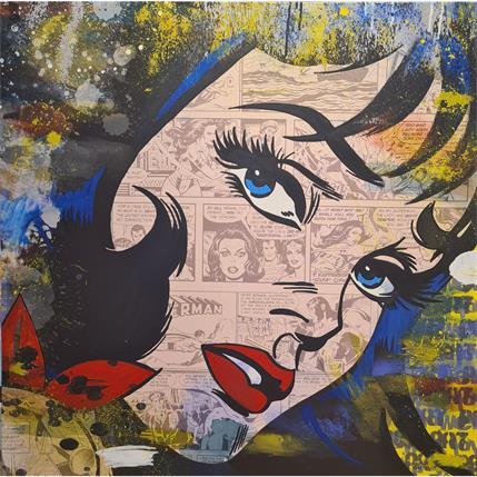 Painting Girly by Misako | Painting Pop art Acrylic, Mixed Pop icons