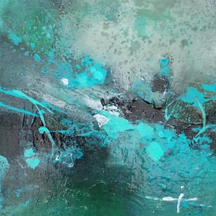 Painting Lacher Prise by Teoli Chevieux Carine | Painting Abstract Acrylic Minimalist