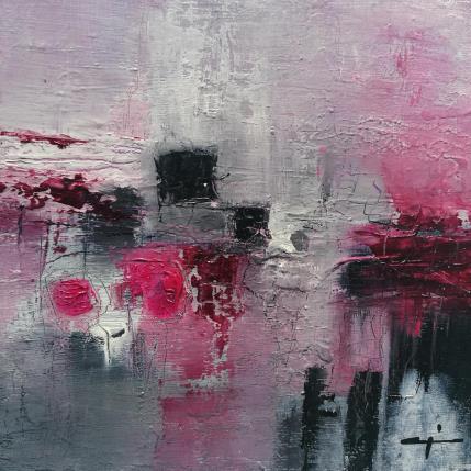 Painting Paint life in pink by Teoli Chevieux Carine | Painting Abstract Acrylic, Mixed, Oil Minimalist, Pop icons