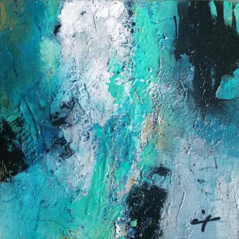 Painting Blu icon by Teoli Chevieux Carine | Painting Abstract Minimalist Acrylic