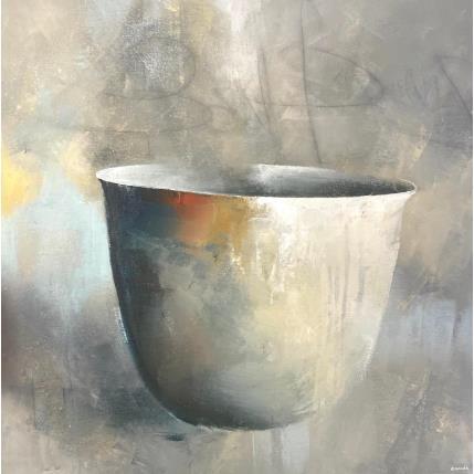 Painting Bowl of dreams by Lundh Jonas | Painting Figurative Acrylic Minimalist, Still-life