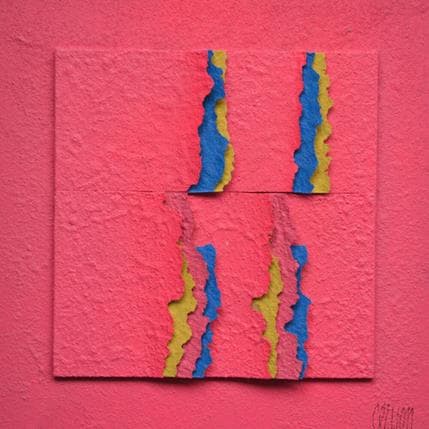 Painting Girly by Clisson Gérard | Painting Abstract Minimalist