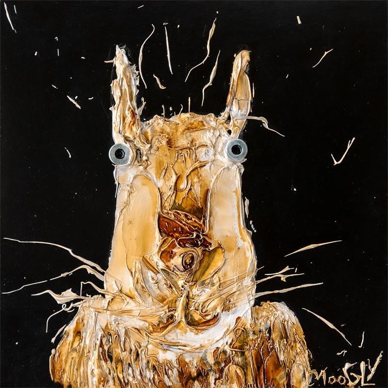 Peinture ALIGNUS par Moogly | Tableau Art naïf Acrylique animaux