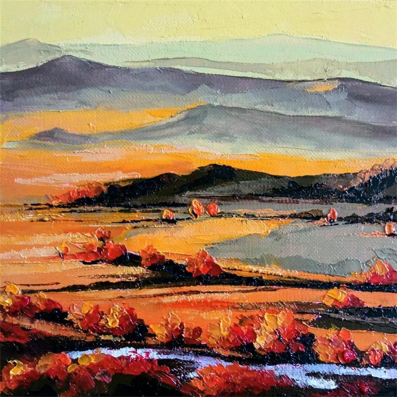 Painting Nuage et landscape by Chen Xi | Painting Figurative Oil Landscapes