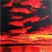 Painting Sunset 7 by Chen Xi | Painting Figurative Landscapes Oil