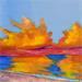 Painting Sunset 9 by Chen Xi | Painting Figurative Landscapes Oil