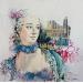 Peinture Madame de Pompadour par Miller Jen  | Tableau Pop-art