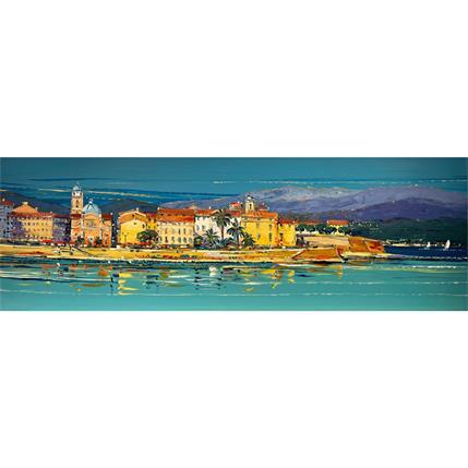 Painting Ajaccio, Corse by Corbière Liisa | Painting Figurative Oil Landscapes