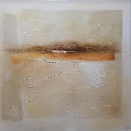 Painting Abst#110 by Hévin Christian | Painting Abstract Wood Minimalist