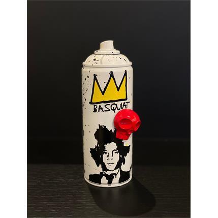 Sculpture Bombe Basquiat  par VL | Sculpture Recyclage Objets détournés