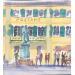 Painting Beethoven-Statue by Jones Henry | Painting Figurative Landscapes Urban Watercolor