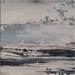 Gemälde Régates von Iza | Gemälde Abstrakt Landschaften Marine Schwarz & Weiß Acryl