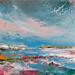 Gemälde Bruyère von Iza | Gemälde Abstrakt Landschaften Marine Acryl