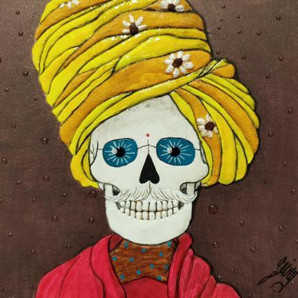 Painting HINDI by Geiry | Painting Subject matter Wood Pop icons, Portrait