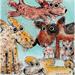 Painting happy! by Maury Hervé | Painting Naive art Animals