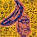 Painting La banane by Belladone | Painting Pop art Mixed Pop icons